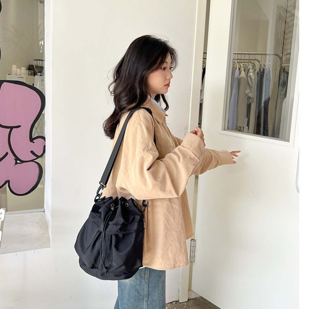 Interior Design Korean Style - Sevimli Kore Tarzı Yüzme Naylon Crossbody