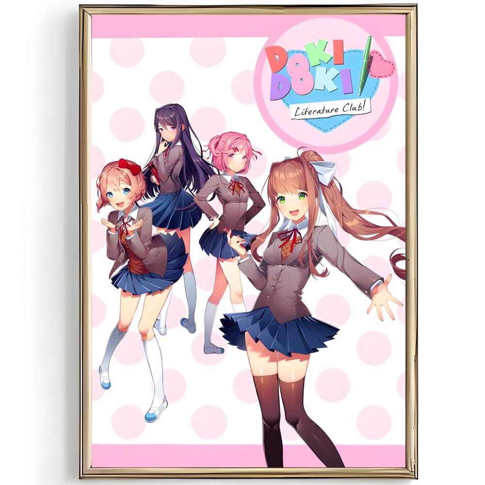 İndie korku oyunu D-Doki Doki  - Interior Design Poster incelemesi ve fiyatı