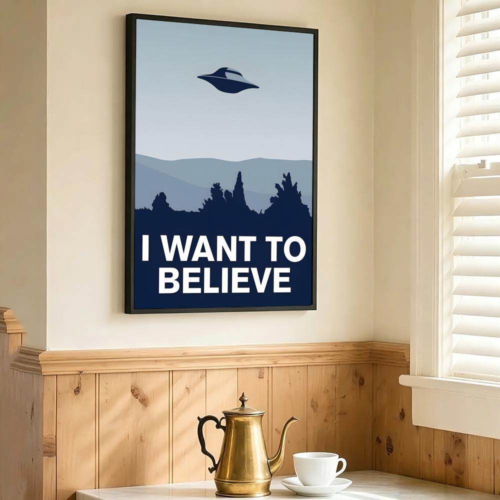 İNANMAK İSTİYORUM X Dosyaları  - Interior Design Poster incelemesi ve fiyatı