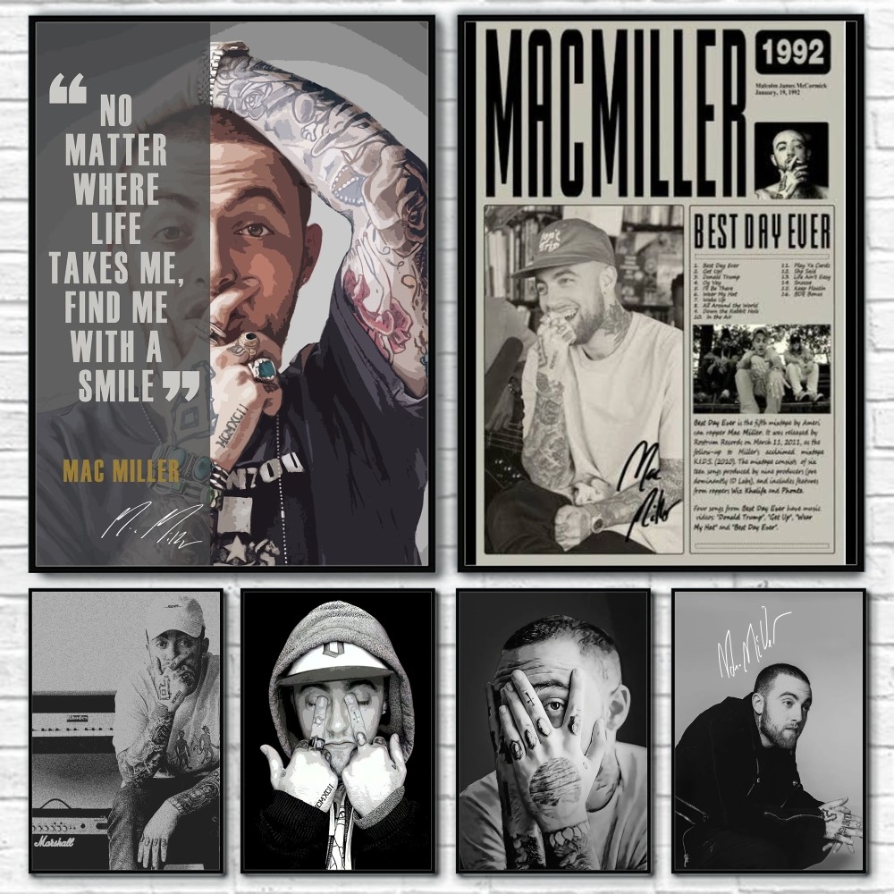 Rapçi M-Mac Miller Posteri Oda - Interior Design Poster incelemesi ve fiyatı
