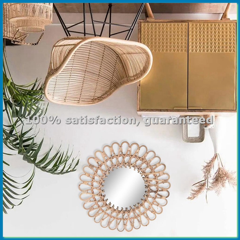 40Cm İskandinav Hasır Duvara M - Rattan Mirror Round incelemesi ve fiyatı