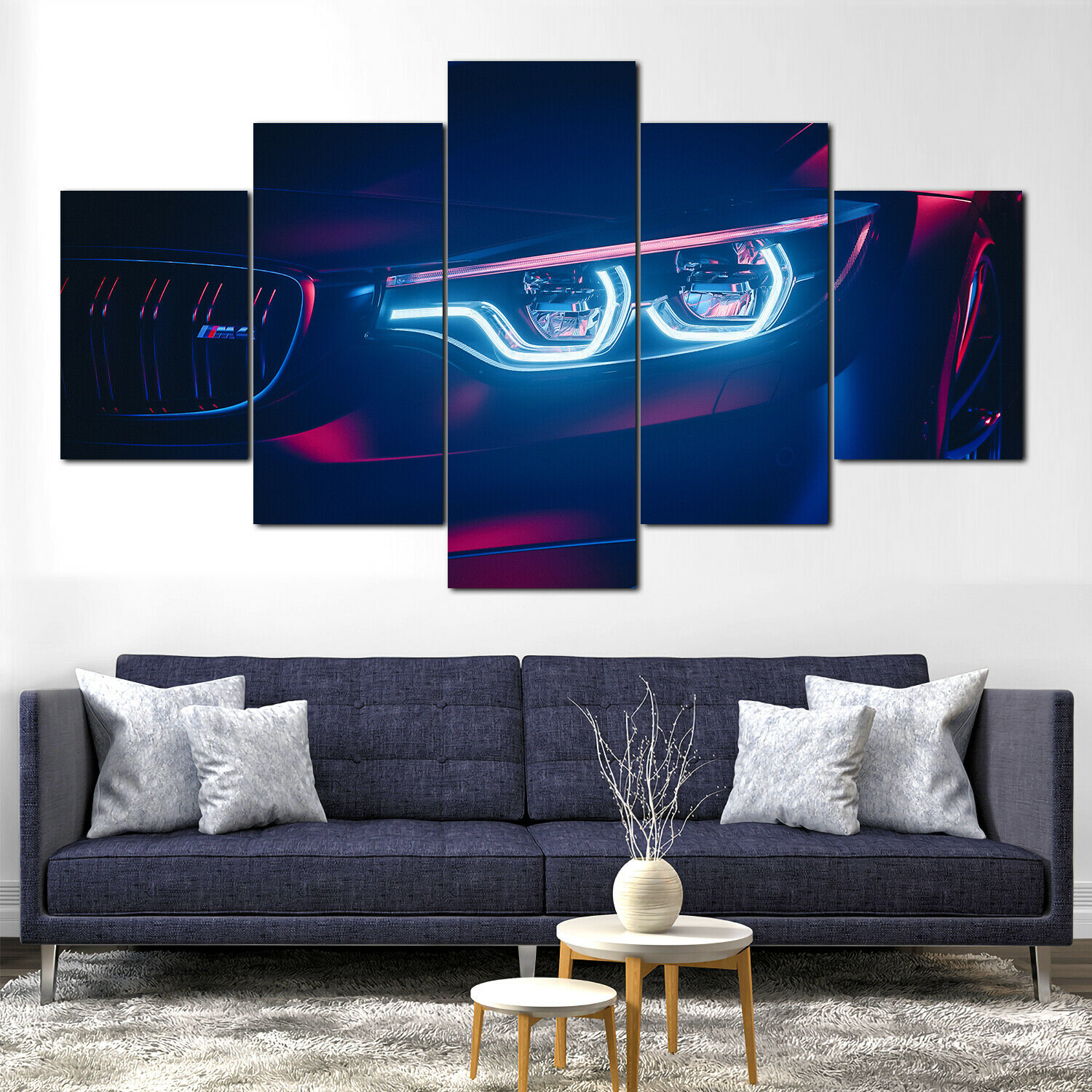 Hiçbir Çerçeveli Tuval 5 Adet  - Interior Design Sketch incelemesi ve fiyatı
