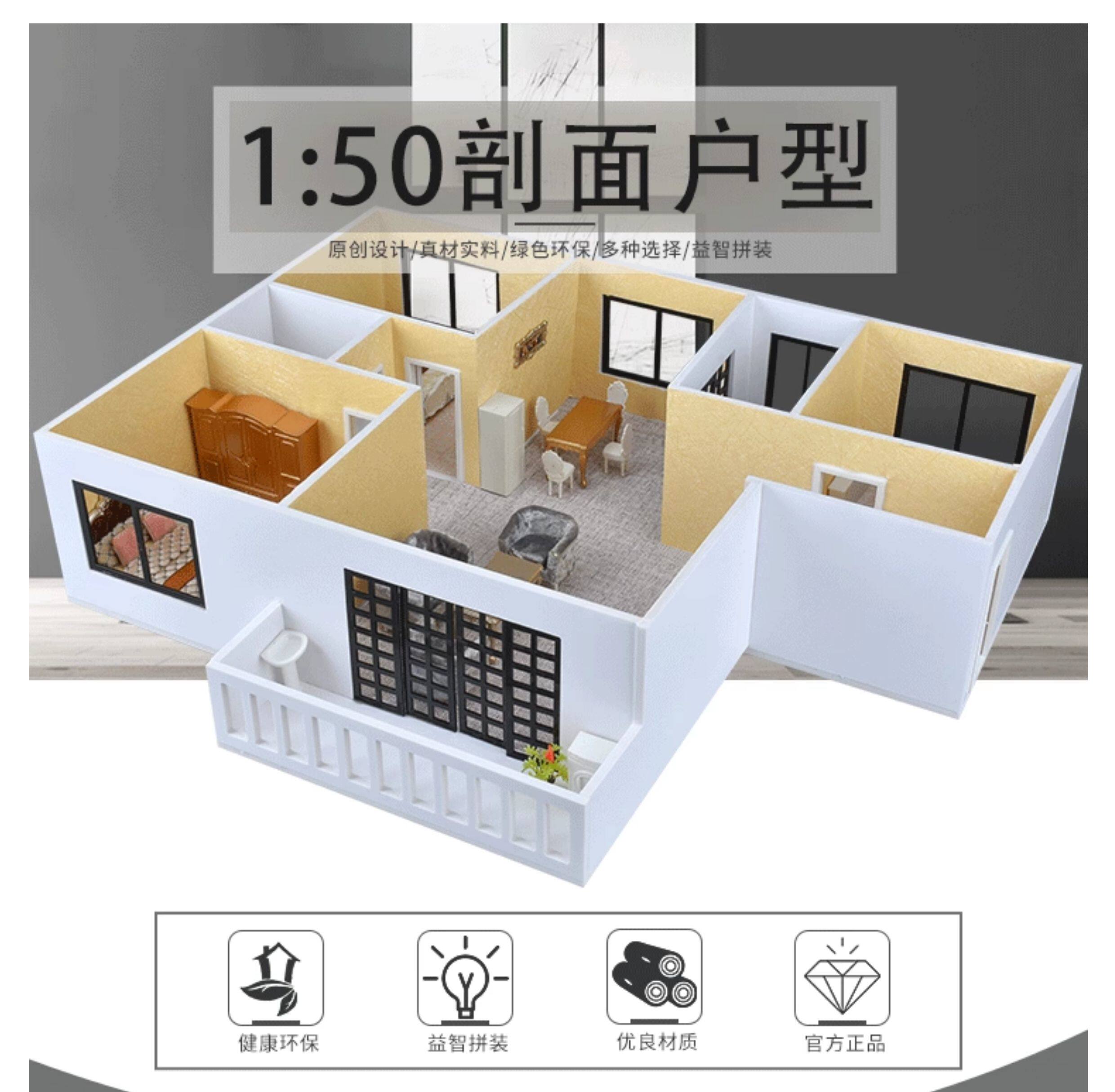 1:50 Ölçekli Kum Masası Dioram - Interior Design Of House incelemesi ve fiyatı