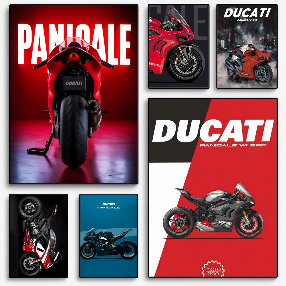 SERIN DUCATI Motosiklet Poster - Interior Design Poster incelemesi ve fiyatı