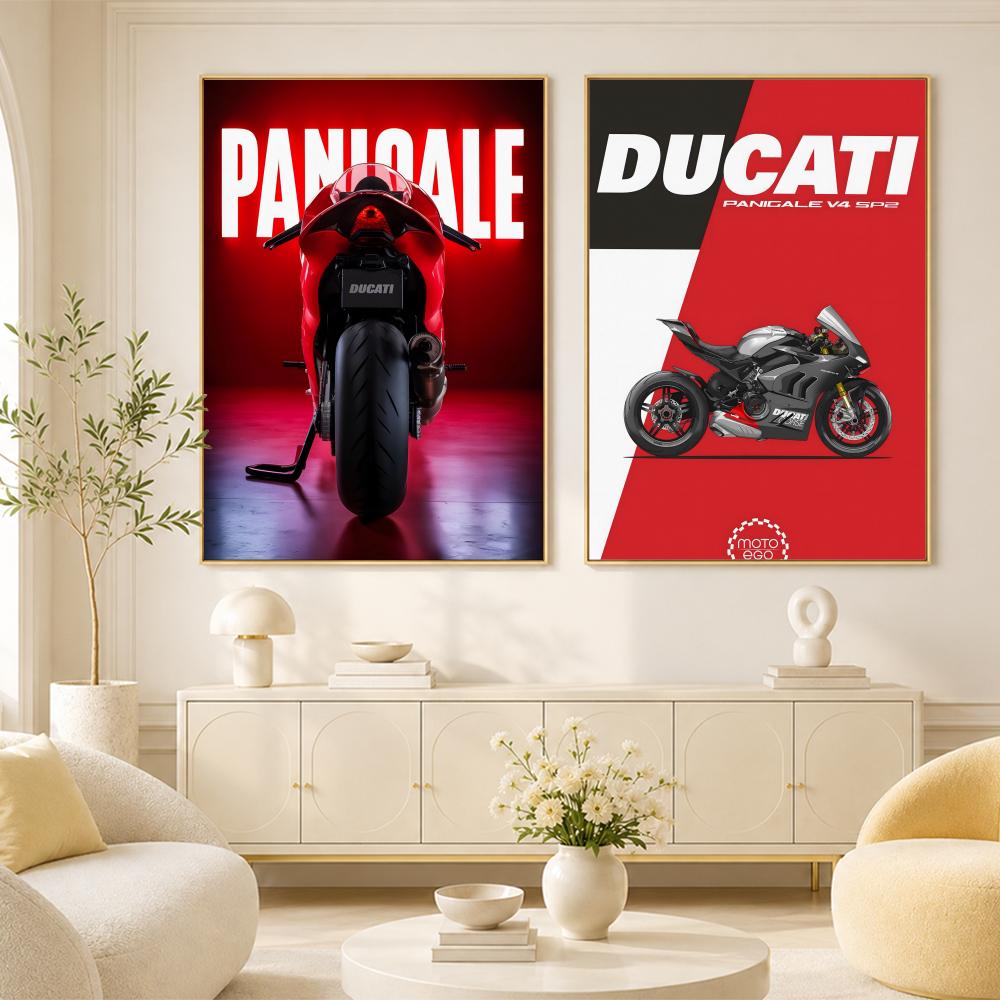 SERIN DUCATI Motosiklet Poster - Interior Design Poster incelemesi ve fiyatı