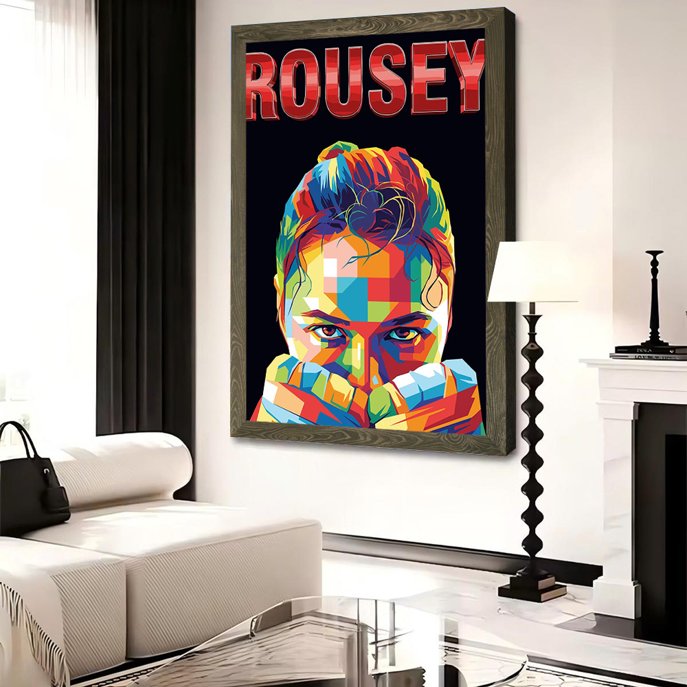 Rousey: Ronda Rousey Pop Art P - Interior Design Modern incelemesi ve fiyatı