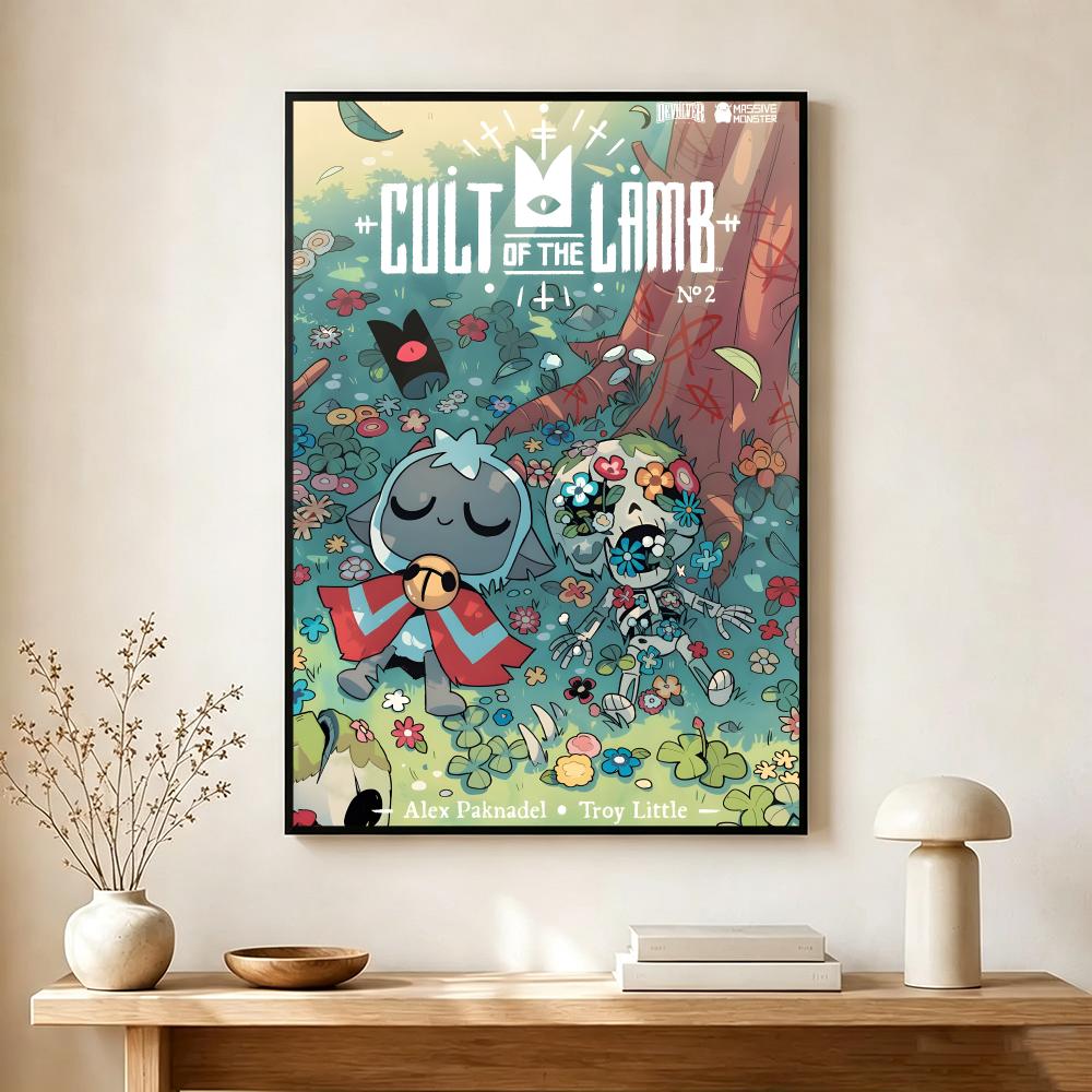Dark Game C-Cult of the Lamb P - Interior Design Poster incelemesi ve fiyatı