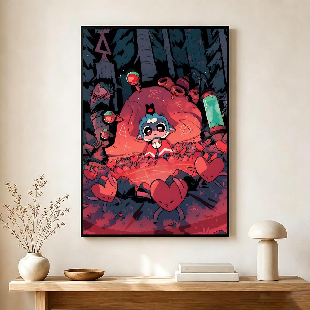 Dark Game C-Cult of the Lamb P - Interior Design Poster incelemesi ve fiyatı