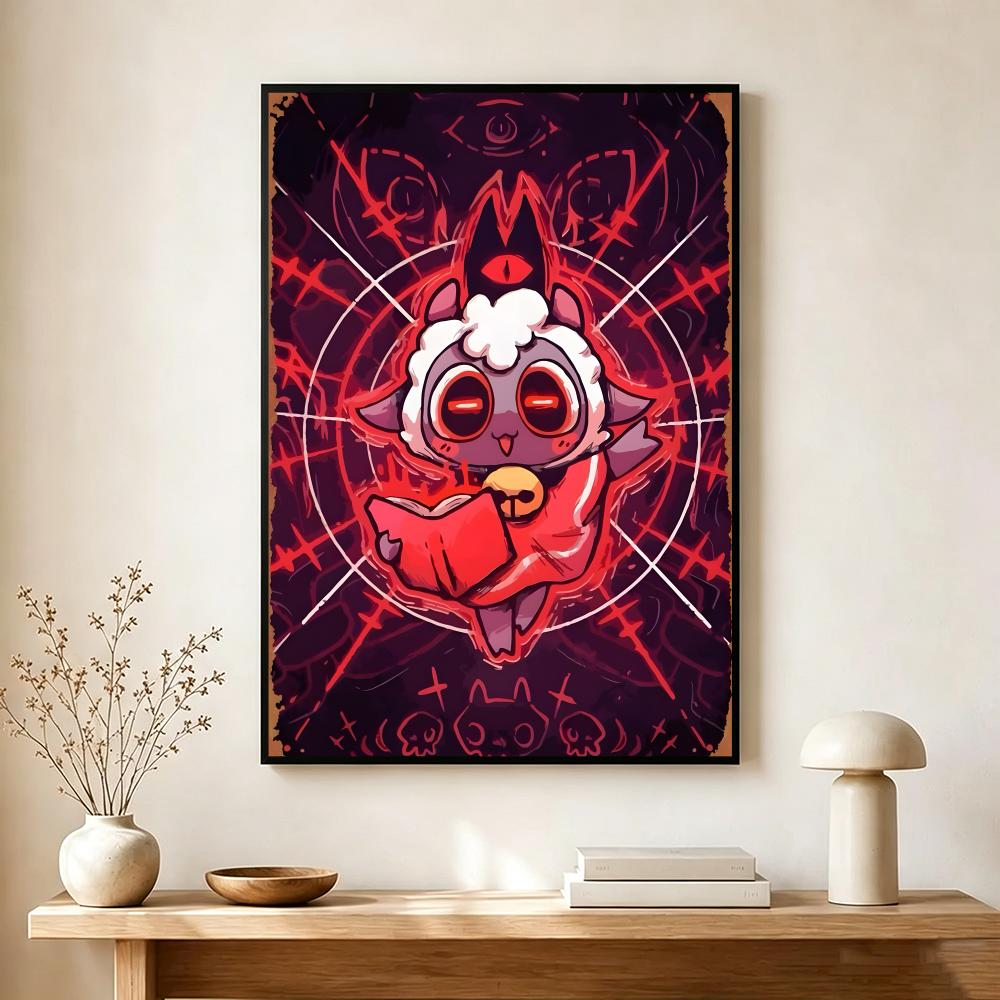 Dark Game C-Cult of the Lamb P - Interior Design Poster incelemesi ve fiyatı