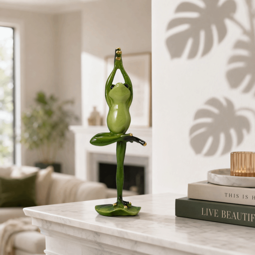 Reçine Yoga Pozlu Amfibi Figür - Interior Design Of House incelemesi ve fiyatı