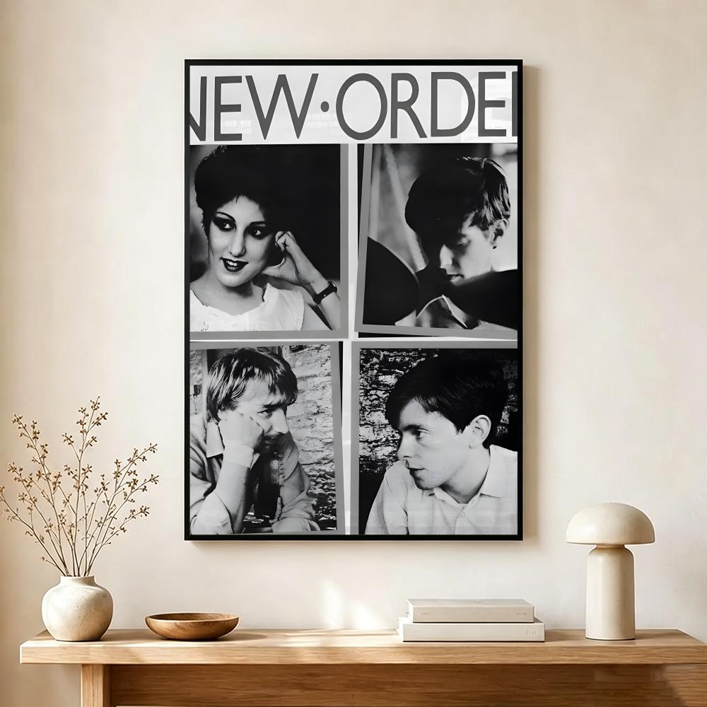 Sint-pop grubu N-New Order Pos - Interior Design Poster incelemesi ve fiyatı