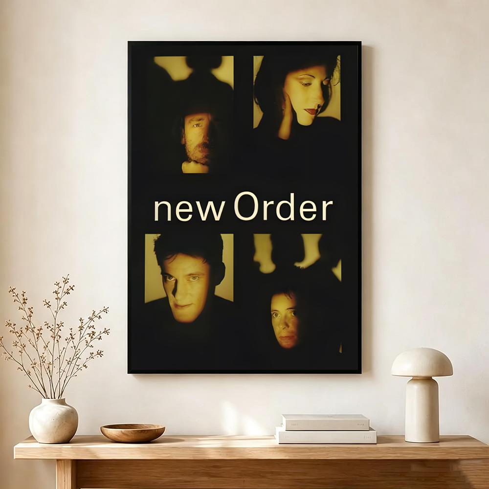 Sint-pop grubu N-New Order Pos - Interior Design Poster incelemesi ve fiyatı
