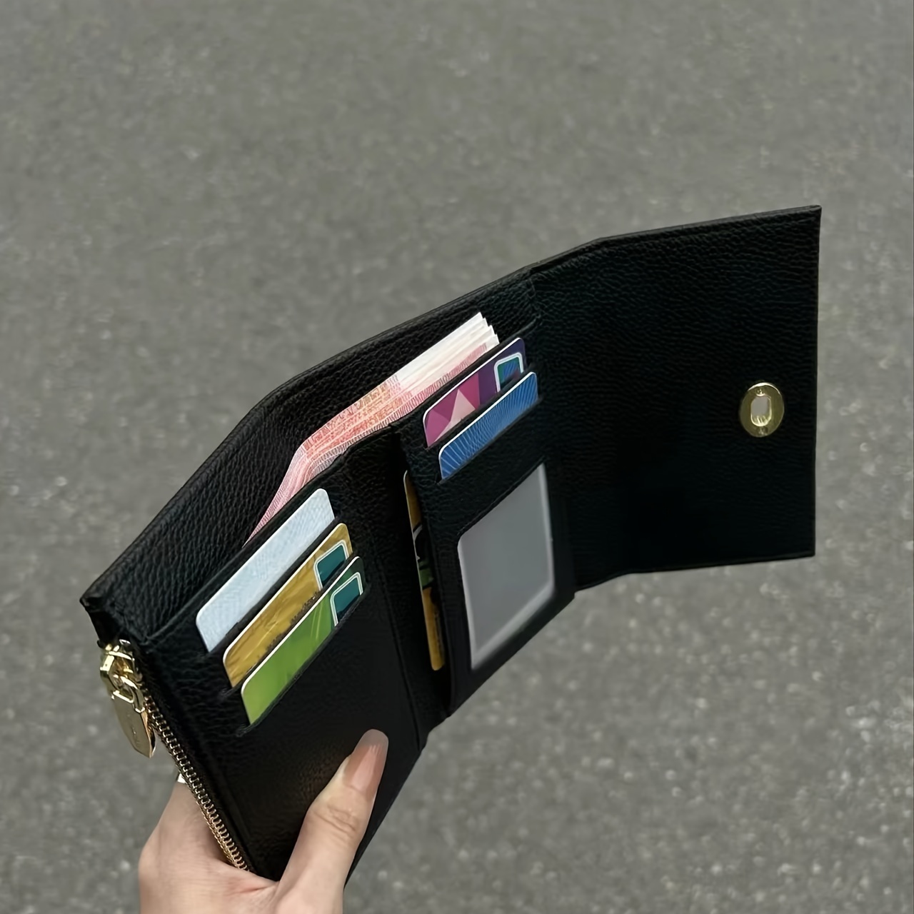 Exquisite Black Women's Wallet - Interior Design Photo incelemesi ve fiyatı